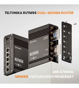 RUTM56 dupla modemes router: ami áthidal minden csatlakozási problémát
