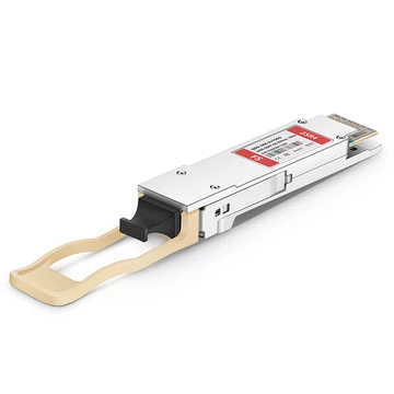 FS Customized QSFP-DD 200GBASE-2SR4 850nm 100m DOM MPO-24 MMF Optical Transceiver Module, Support 2×100GBASE-SR4