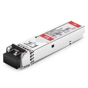 FS Customized SFP 100BASE-FX 1310nm 2km DOM Duplex LC MMF Optical Transceiver Module