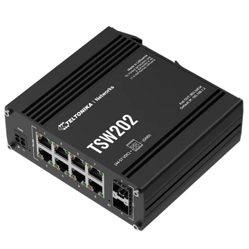 TELTONIKA TSW202 Managed PoE+ PROFINET L3 ethernet switch