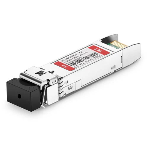 FS Customized SFP+ 10GBASE-LRL 1310nm 2km Duplex LC/UPC SMF DOM Optical Transceiver Module (Industrial)