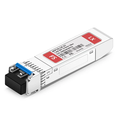 FS Customized SFP 1000BASE-LX/LH 1310nm 10km DOM Duplex LC SMF Optical Transceiver Module