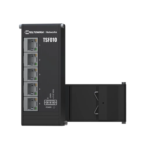 TELTONIKA TSF010 lapos kialakítású ethernet switch