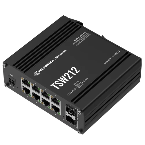 TELTONIKA TSW212 Managed PROFINET ethernet switch