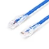 8ft (2.4m) Cat5e Snagless Unshielded (UTP) PVC CM Ethernet patchkábel, kék